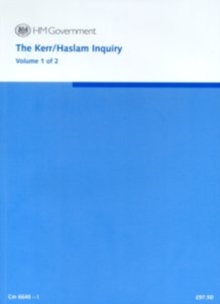 Image for The Kerr / Haslam Inquiry : Cm. 6640