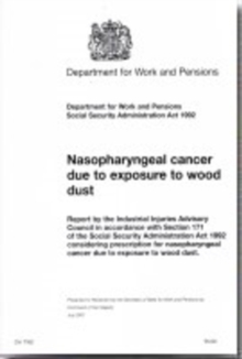Image for Nasopharyngeal cancer due to exposure to wood dust : report by the Industrial Injuries Advisory Council in accordance with section 171 of the Social Security Administration Act 1992 considering prescr