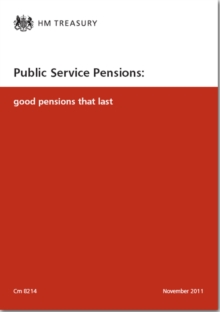 Image for Public Service Pensions : Good Pensions That Last