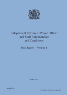 Image for Independent Review of Police Officer and Staff Remuneration and Conditions final report