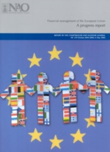Image for Financial management of the European Union : a progress report