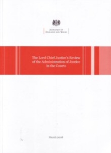 Image for The Lord Chief Justice's review of the administration of justice in the courts