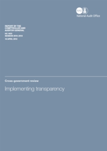 Image for Implementing transparency : cross-government review