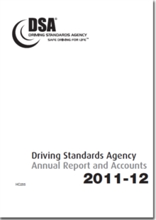 Image for Driving Standards Agency annual report and accounts 2011-12