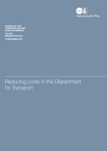Image for Reducing Costs in the Department for Transport