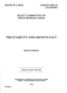 Image for The Stability and Growth Pact
