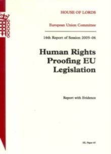 Image for Human rights proofing EU legislation