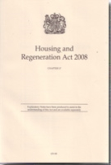 Image for Housing and Regeneration Act 2008 : Chapter 17