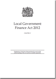 Image for Local Government Finance Act 2012