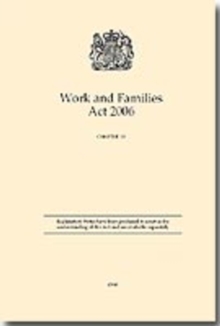 Image for Work and Families Act 2006