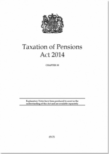 Image for Taxation of Pensions Act 2014