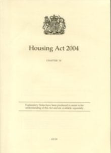 Image for Housing Act 2004 : Elizabeth II. Chapter 34