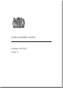 Image for Finance Act 2012