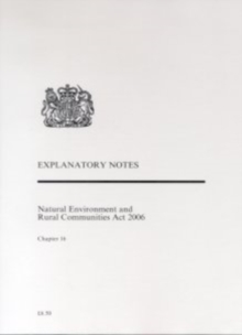 Image for Natural Environment and Rural Communities Act 2006