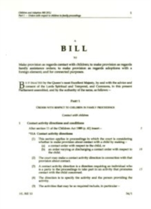 Image for Children and Adoption Bill (HL)