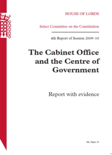 Image for The Cabinet Office and the Centre of Government