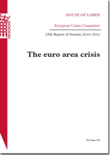 Image for The euro area crisis
