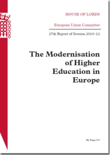 Image for The modernisation of higher education in Europe