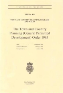 Image for The Town and Country Planning (General Permitted Development) Order 1995