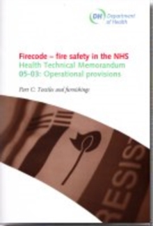 Image for Firecode - fire safety in the NHS