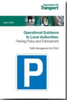 Image for Operational Guidance to Local Authorities: Parking Policy and Enforcement