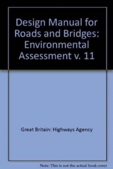 Image for Design manual for roads and bridges