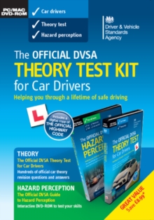 Image for The official DVSA theory test kit for car drivers  : helping you through a lifetime of safe driving