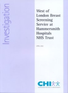 Image for Investigation into the West of London Breast Screening Service at Hammersmith Hospitals NHS Trust