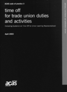 Image for Time Off for Trade Union Duties and Activities