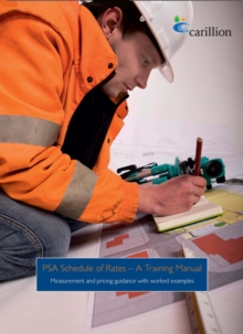 Image for PSA schedule of rates - a training manual