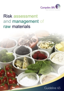 Image for Risk assessment and management of raw materials
