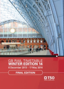 Image for GB rail timetable winter edition 14