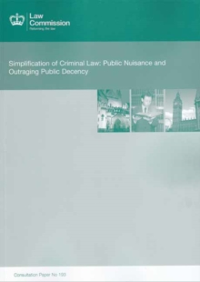 Image for Simplification of Criminal Law