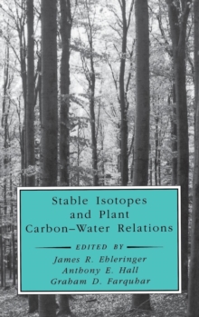 Image for Stable Isotopes and Plant Carbon-Water Relations