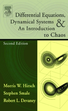 Image for Differential Equations, Dynamical Systems and an Introduction to Chaos