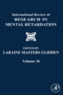 Image for International review of research in mental retardationVol. 36