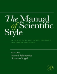 Image for The Manual of Scientific Style