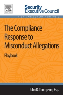 Image for The Compliance Response to Misconduct Allegations: Playbook