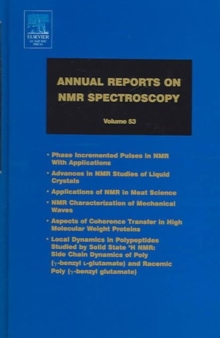 Annual Reports on NMR Spectroscopy