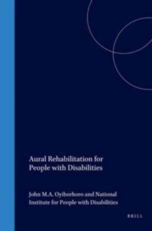 Image for Aural Rehabilitation for People with Disabilities