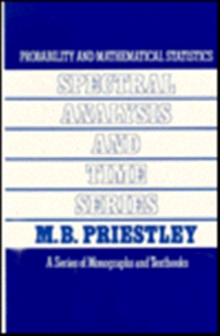 Spectral Analysis and Time Series, Two-Volume Set