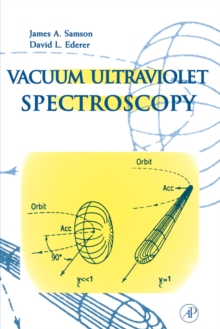 Image for Vacuum Ultraviolet Spectroscopy