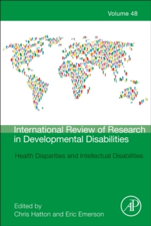 Image for Health disparities and intellectual disabilities