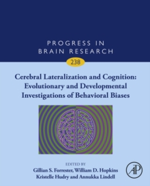Image for Cerebral lateralization and cognition: evolutionary and developmental investigations of behavioral biases