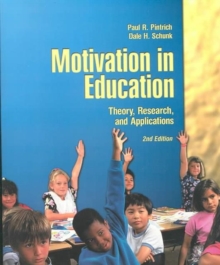 Image for Motivation in Education : Theory, Research and Application