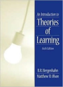 Image for An Introduction to Theories of Learning