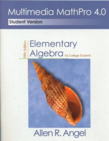 Image for Elementary Algebra for College Students