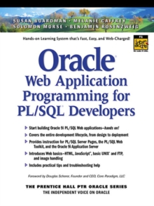 Image for Oracle 9i  : Web application programming for PL/SQL developers