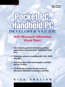 Image for Pocket PC and handheld PC developer's guide  : with Microsoft embedded Visual Basic
