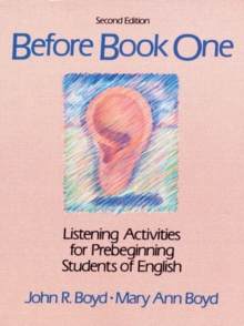 Image for Before Book One: Listening Activities For Pre-Beginning Students of English